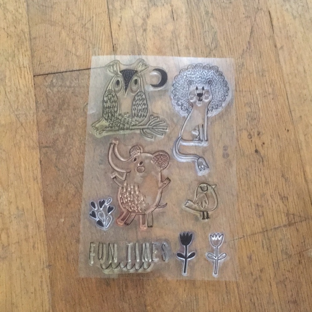 Clear stamps FREE WITH THE NEXT PURCHASE!